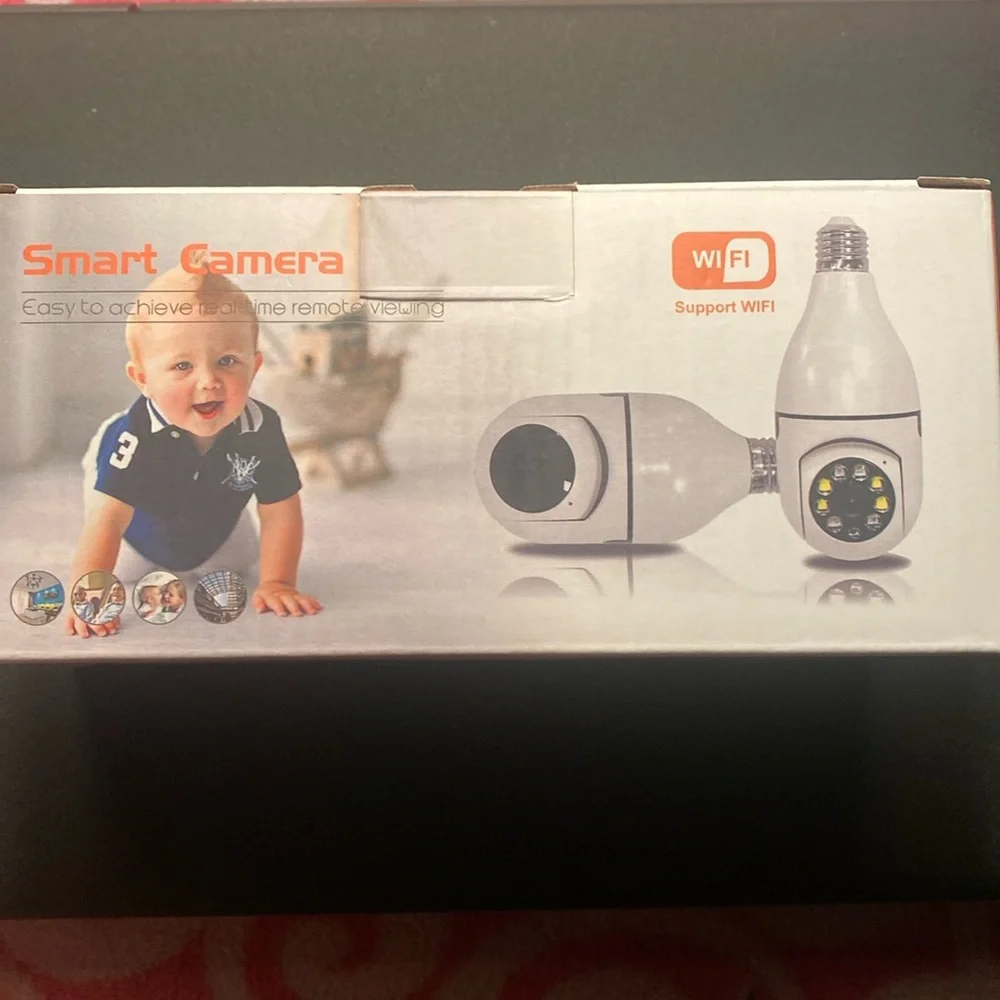 V380 pro smart camera. 360 degree/ 90 degree angle. Open box
